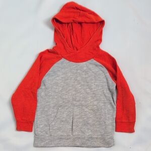 Old Navy Red and Gray Kids Hoodie